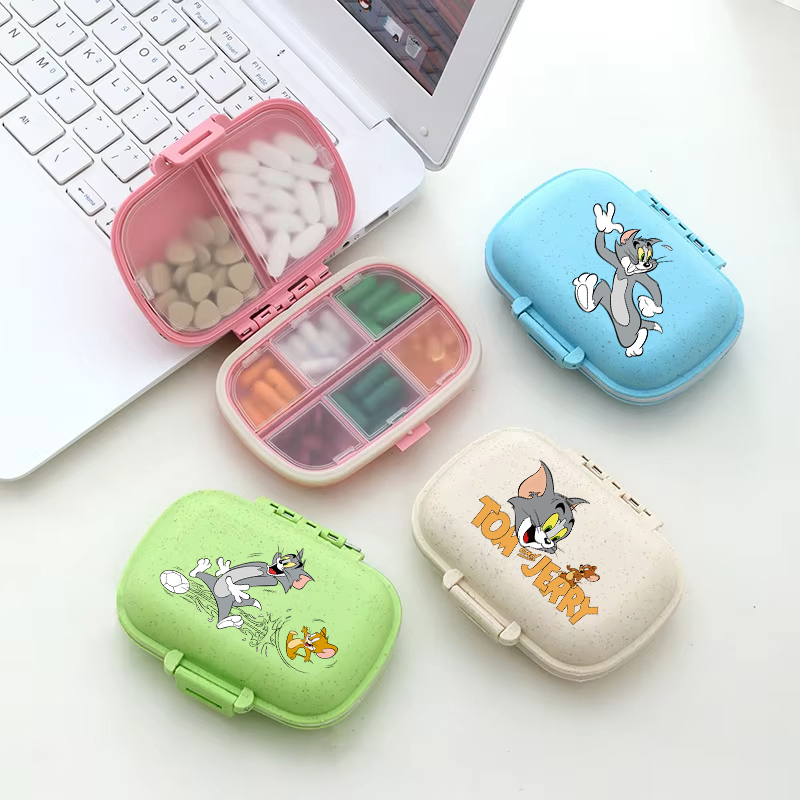 Manga Storage Box - Tom and Jerry Portable Pills Organizer