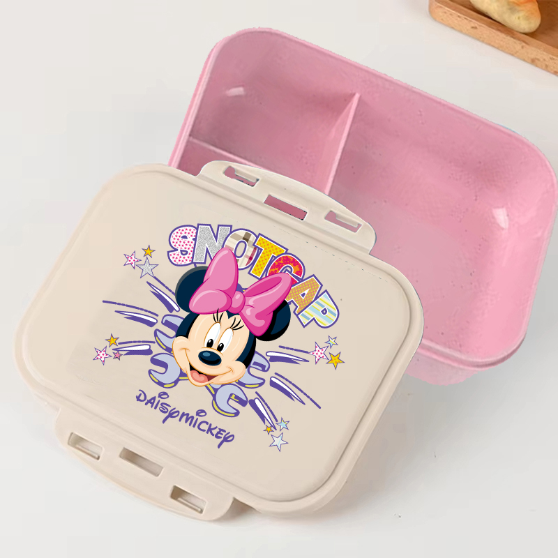Manga Storage Box - Minnie Mouse Pink Disney Cartoon Lunch