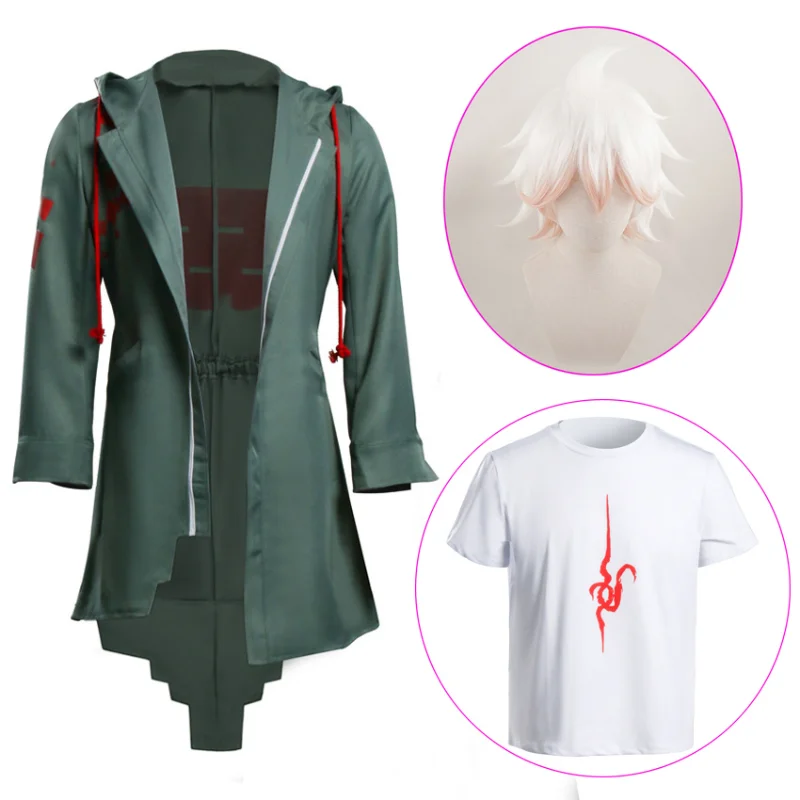 Anime Merchandise Clothes - CosplayAnime Danganronpa Nagito Komaeda Cosplay Halloween