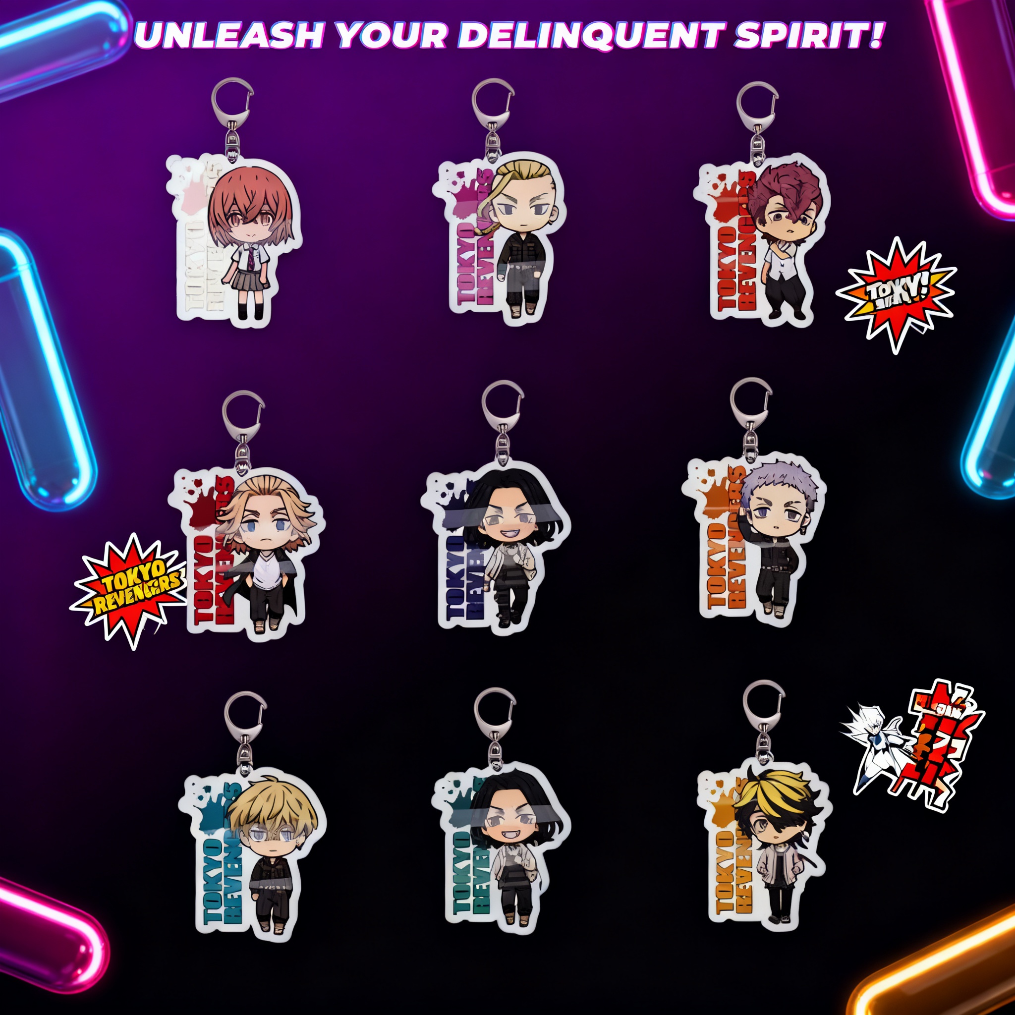Anime Merchandise Tokyo - Acrylic Keychain Anime Tokyo Revengers Sano