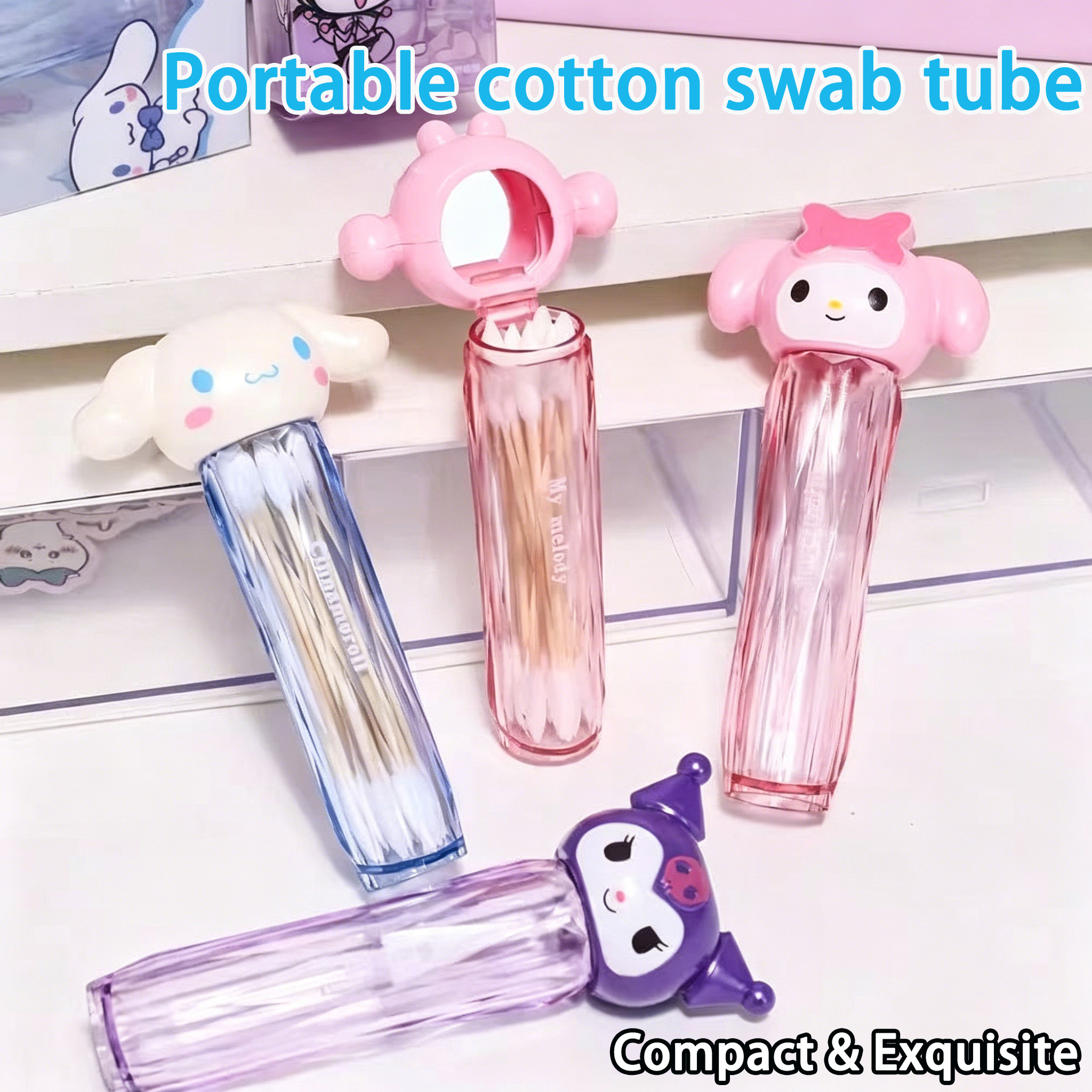 Manga Storage Box - Kawaii My Melody Kuromi Cinnamoroll Cotton