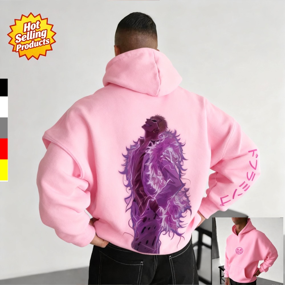 One Piece Hoodie Donquixote Do - Anime Merchandise Store Japan avis et prix