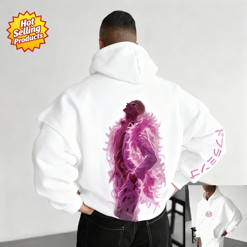One Piece Hoodie Donquixote Do - Anime Merchandise Store Japan avis et prix