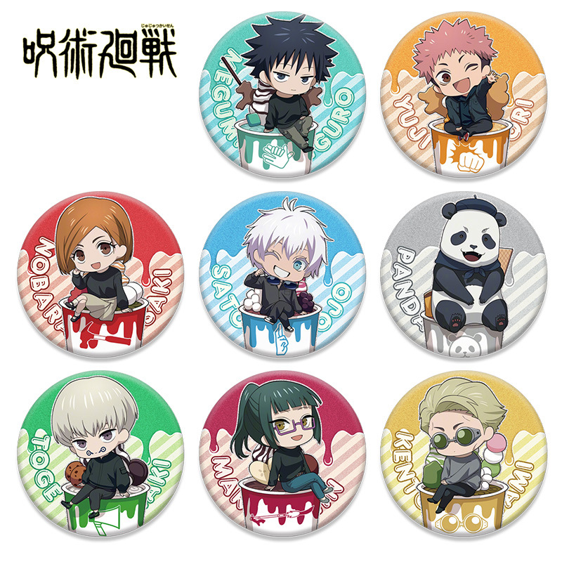 Anime Badge Jujutsu Kaisen Dou - Gojo Anime Merchandise avis et prix
