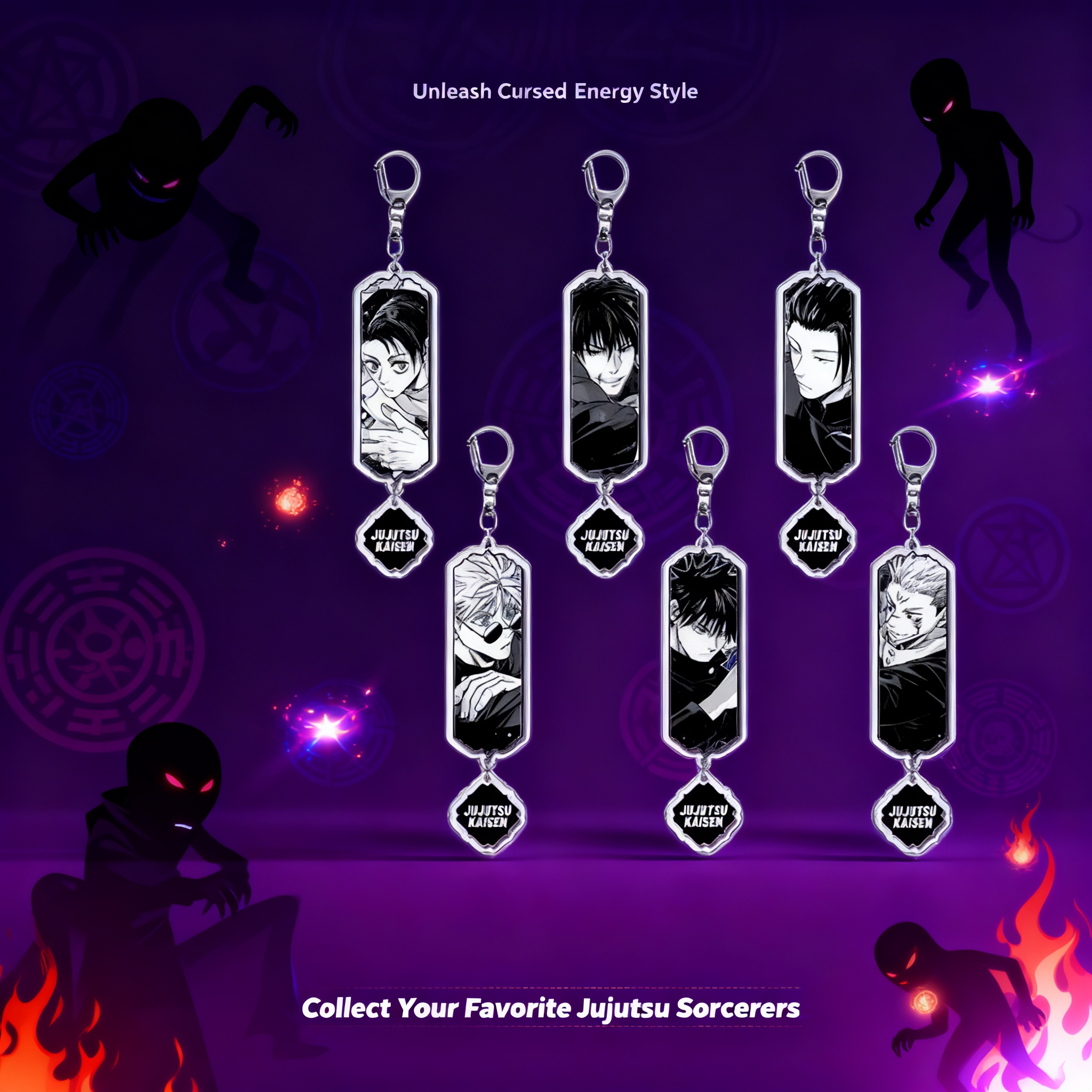 Jujutsu Kaisen Anime Keychain  - Gojo Anime Merchandise avis et prix