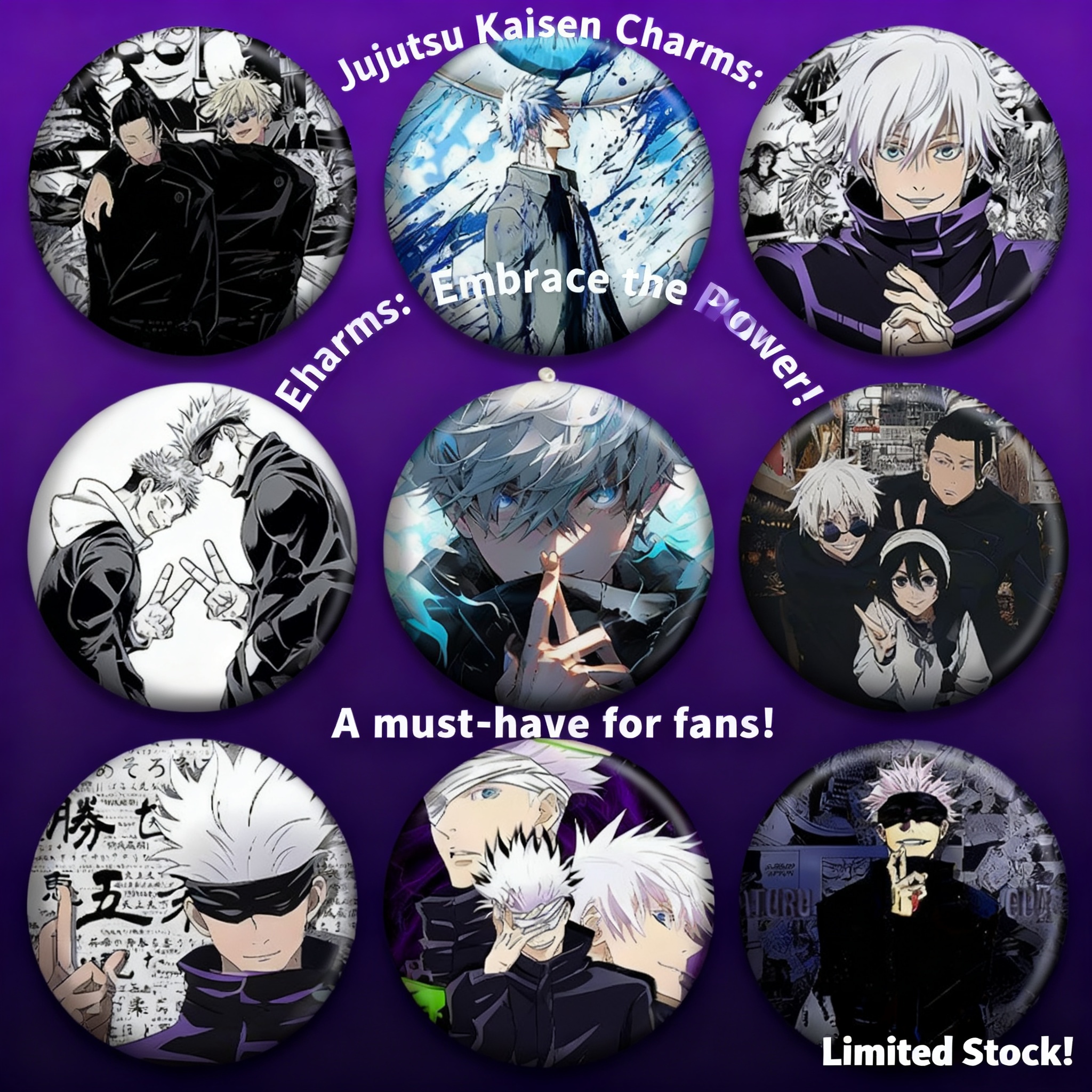 Jujutsu Kaisen Gojo Satoru Get - Gojo Anime Merchandise avis et prix