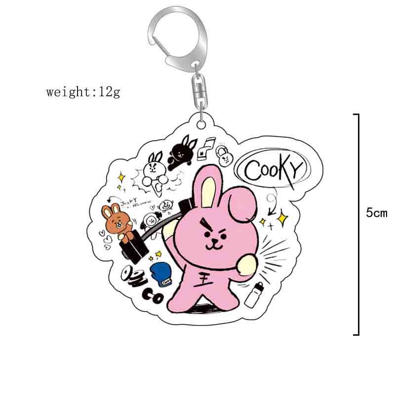 BT21 anime cartoon cute acryli - Anime Merchandise For Girls avis et prix