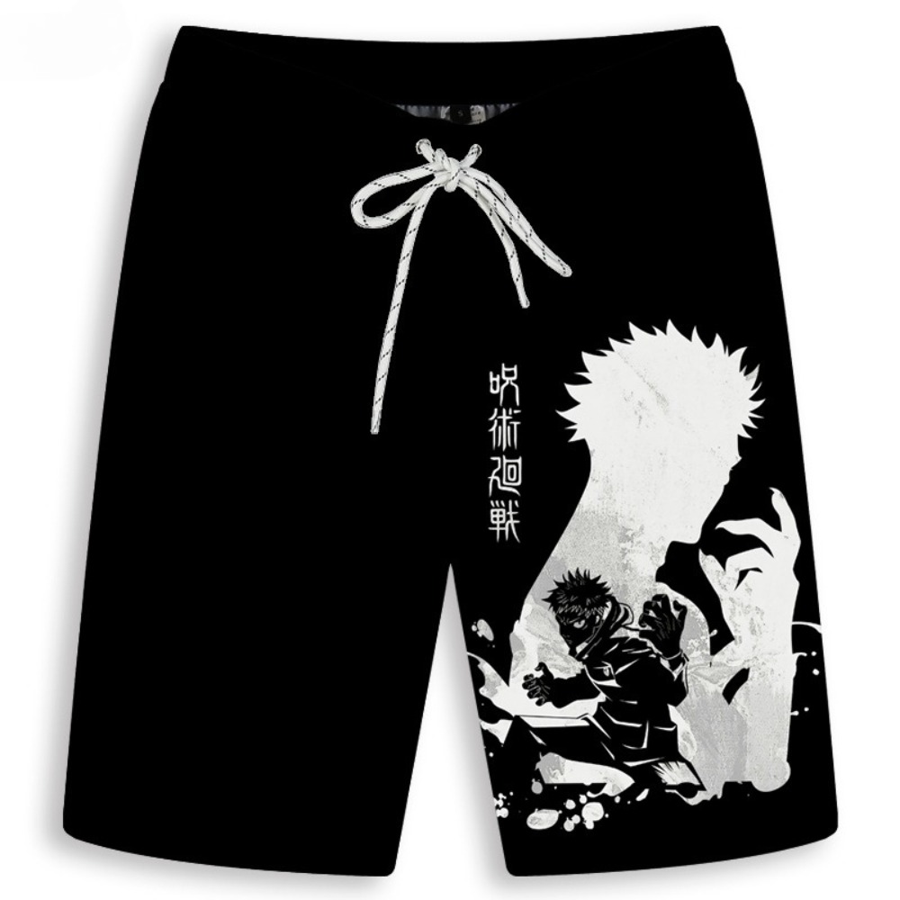 Men's Gojo Satoru Printed Shor - Anime Merchandise Store Japan avis et prix