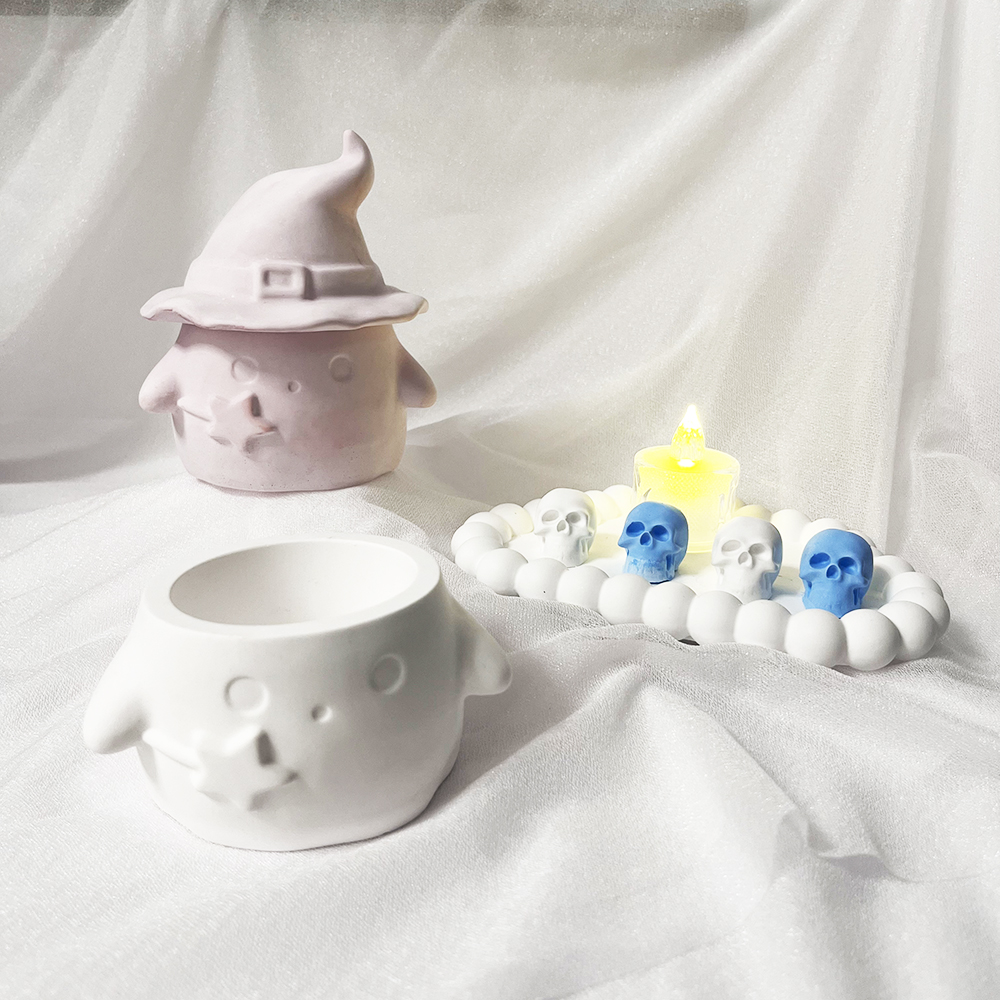 1PC Ghost Silicone Resin Mold, - Manga Storage Box avis et prix