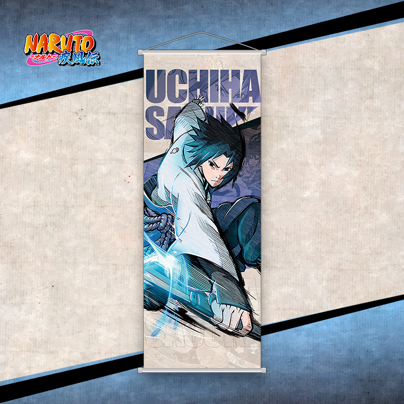 Naruto Anime Wall Hanging Scro - Anime Merchandise Naruto avis et prix