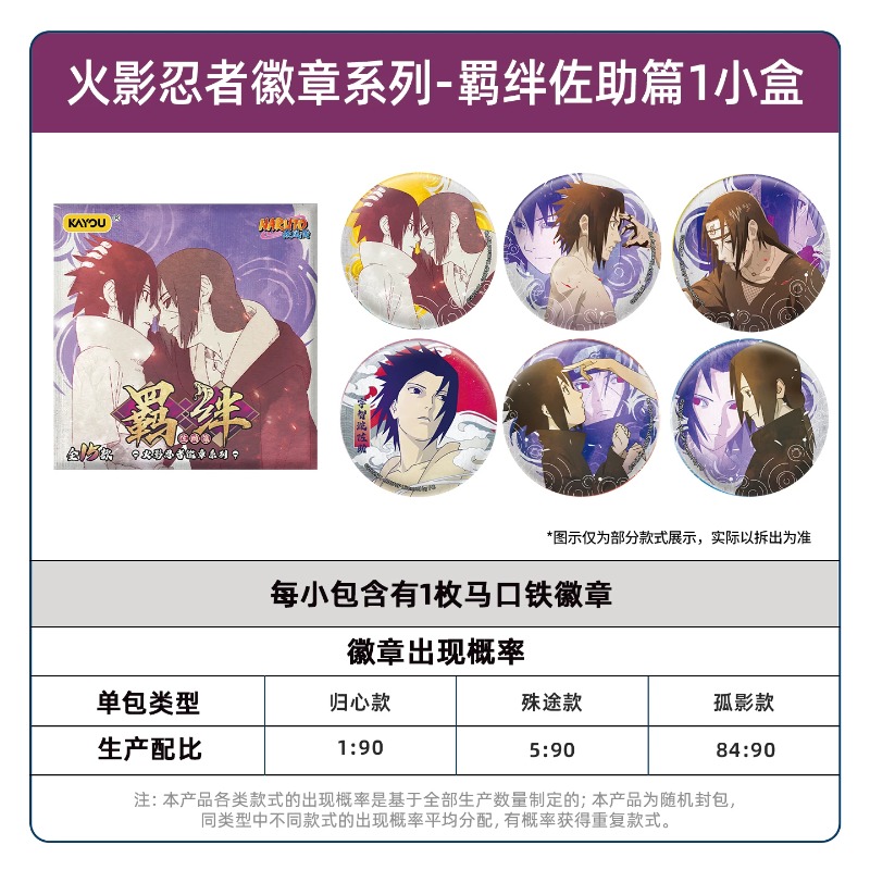 Authentic Kayou Naruto Badge S - Official Merchandise Anime avis et prix
