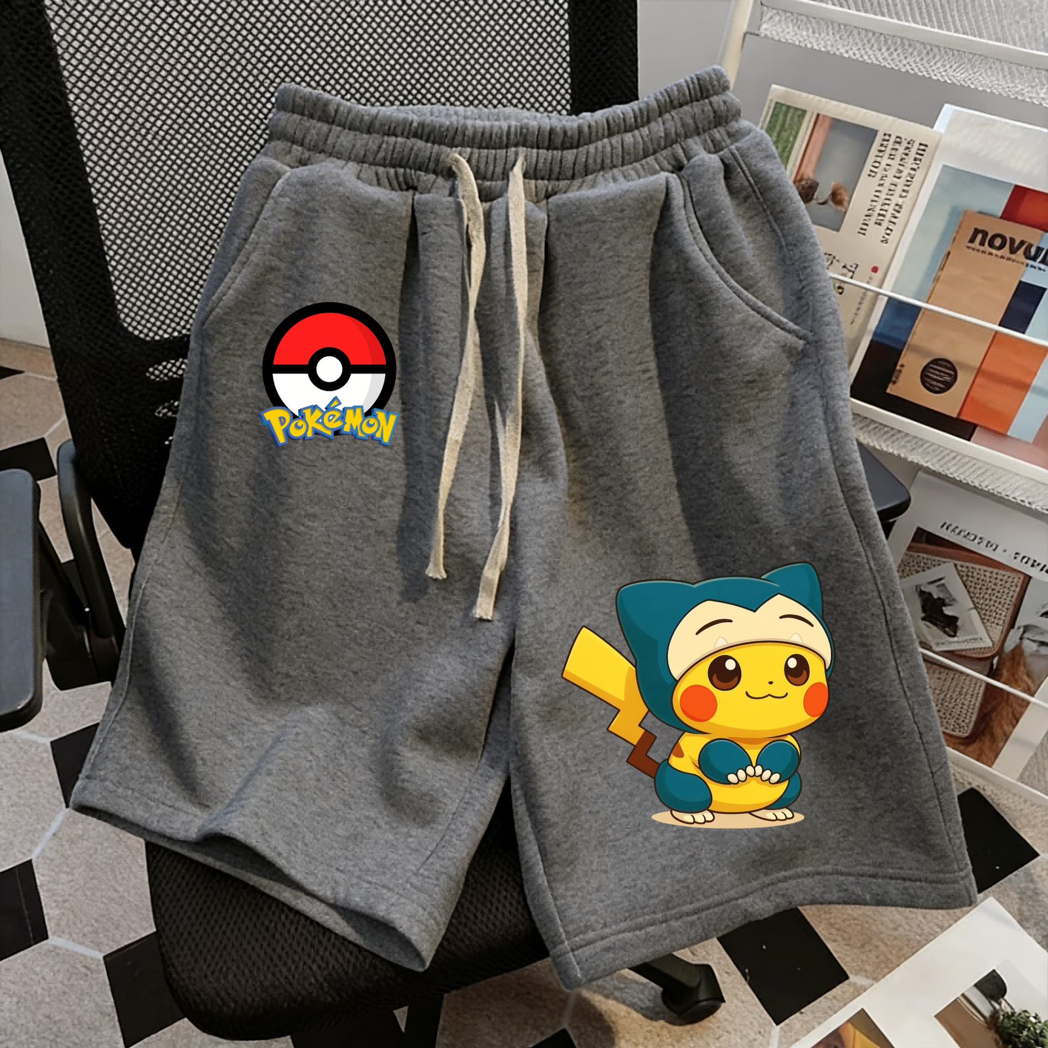 Summer Pikachu Pokemon Shorts  - Anime Merchandise Store Japan avis et prix