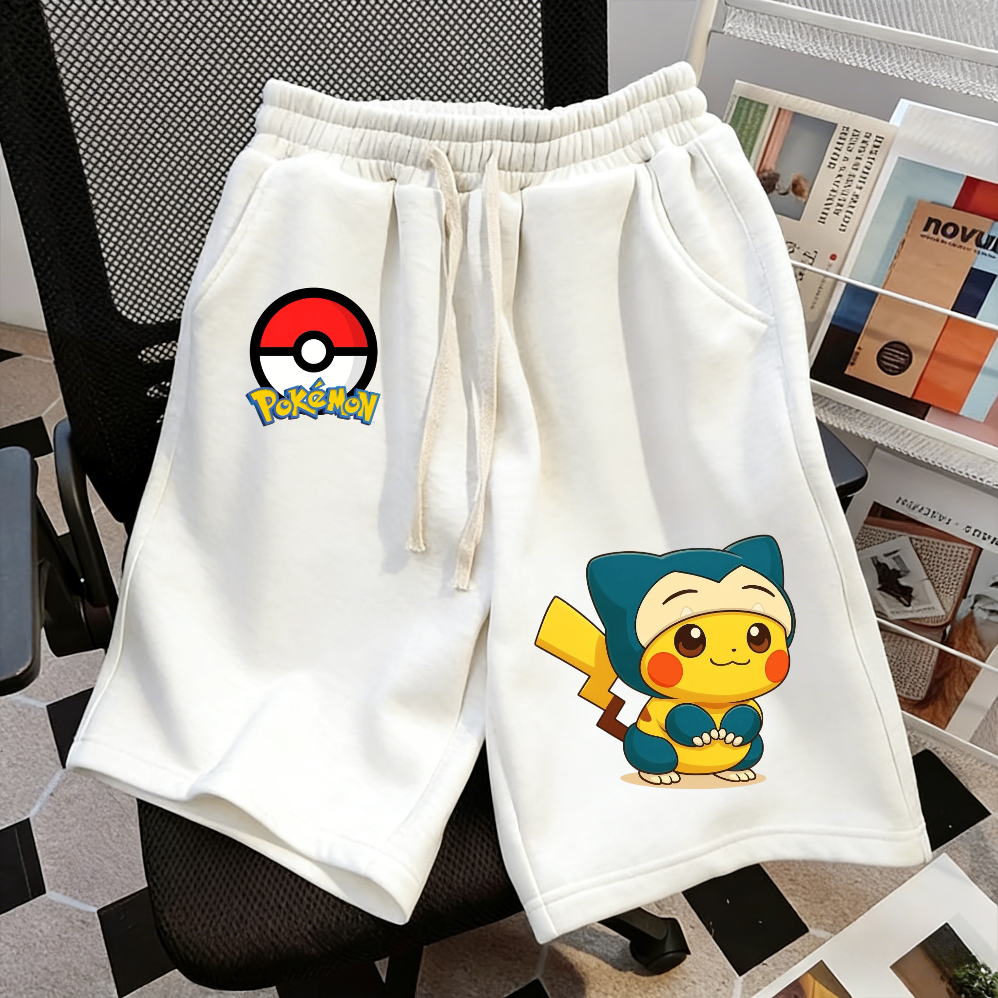 Summer Pikachu Pokemon Shorts  - Anime Merchandise Store Japan avis et prix