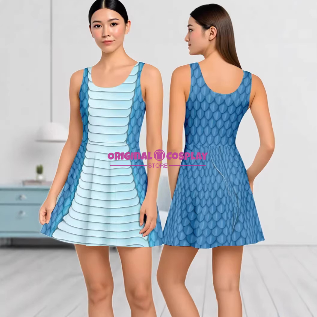 Summer Women T-Shirt Dress Plu - Anime Merchandise Clothes avis et prix