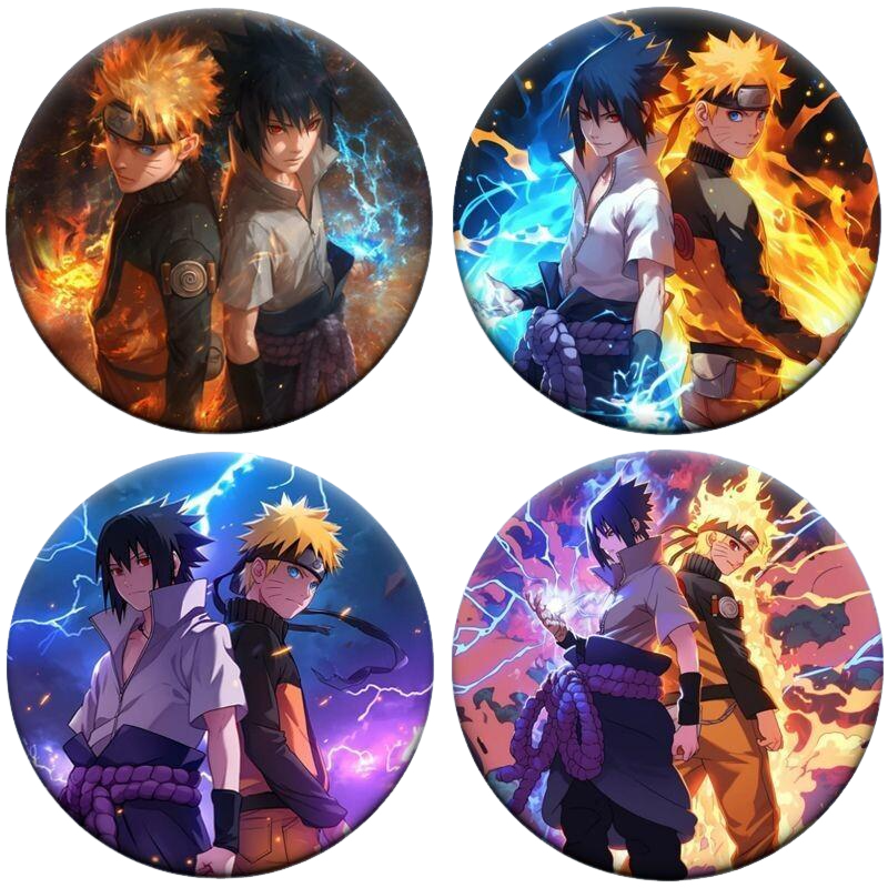 Naruto Anime Badge 58Mm Tinpla - Anime Merchandise Naruto avis et prix