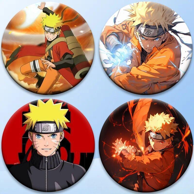 Naruto Anime Badge 58Mm Tinpla - Anime Merchandise Naruto avis et prix