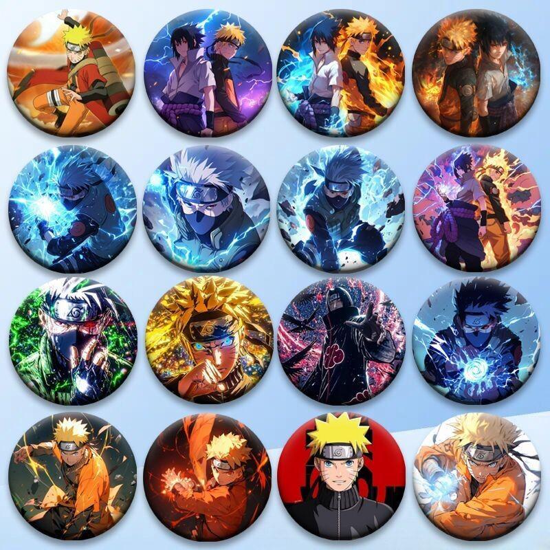 Naruto Anime Badge 58Mm Tinpla - Anime Merchandise Naruto avis et prix