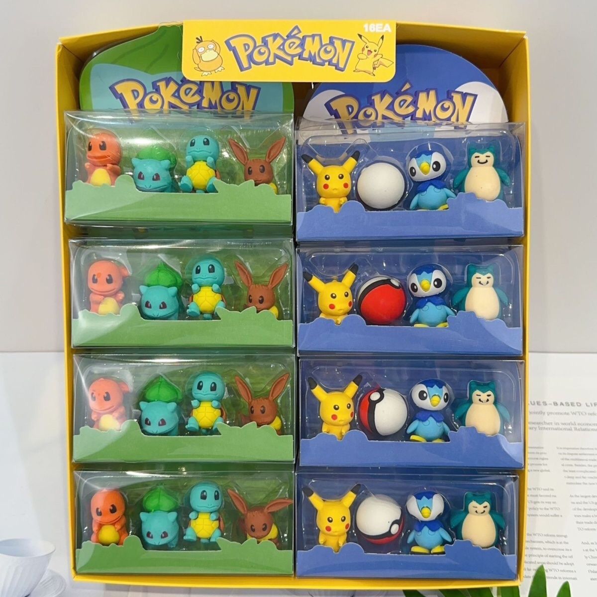 Pokémon figurine erasers, cute - Erased Anime Merchandise avis et prix