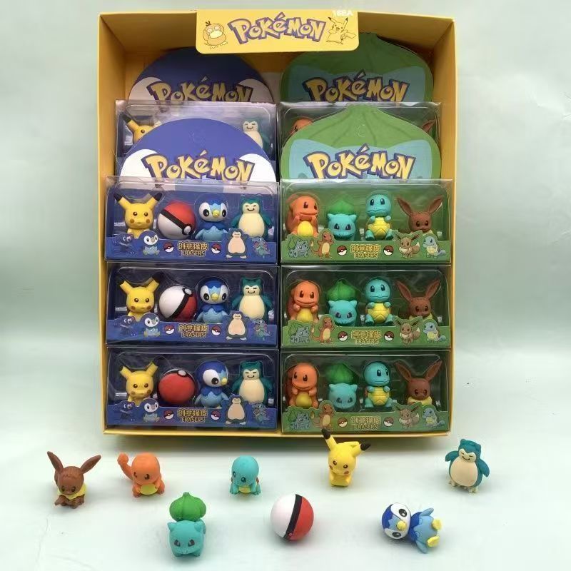 Pokémon figurine erasers, cute - Erased Anime Merchandise avis et prix