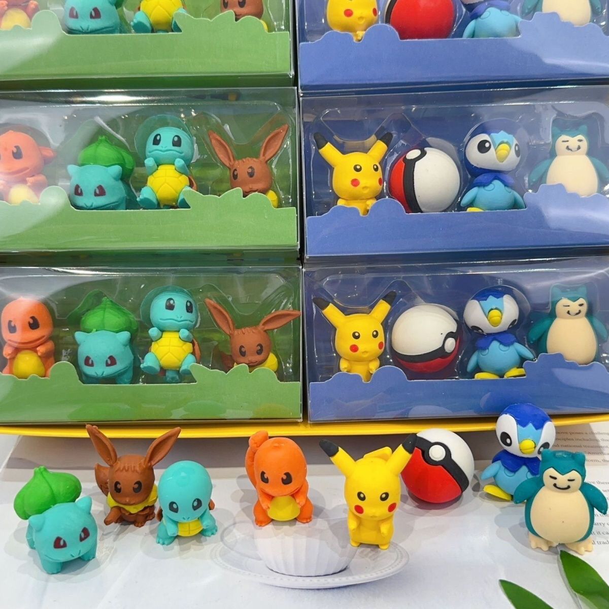 Pokémon figurine erasers, cute - Erased Anime Merchandise avis et prix