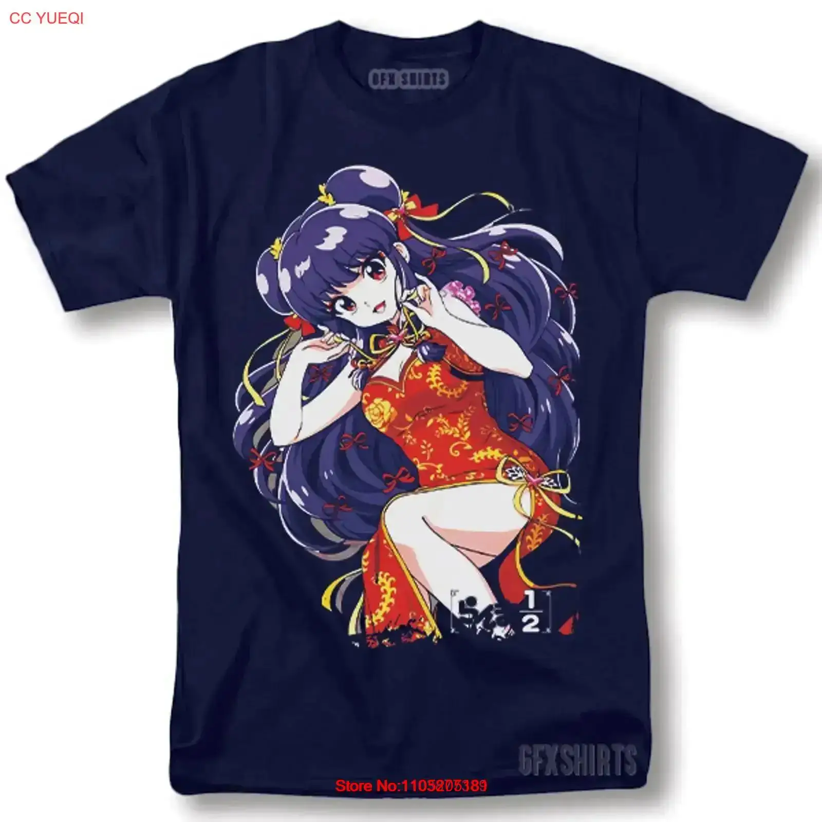 Ranma 1 2 T Shirt Anime Manga  - Anime Merchandise Clothes avis et prix