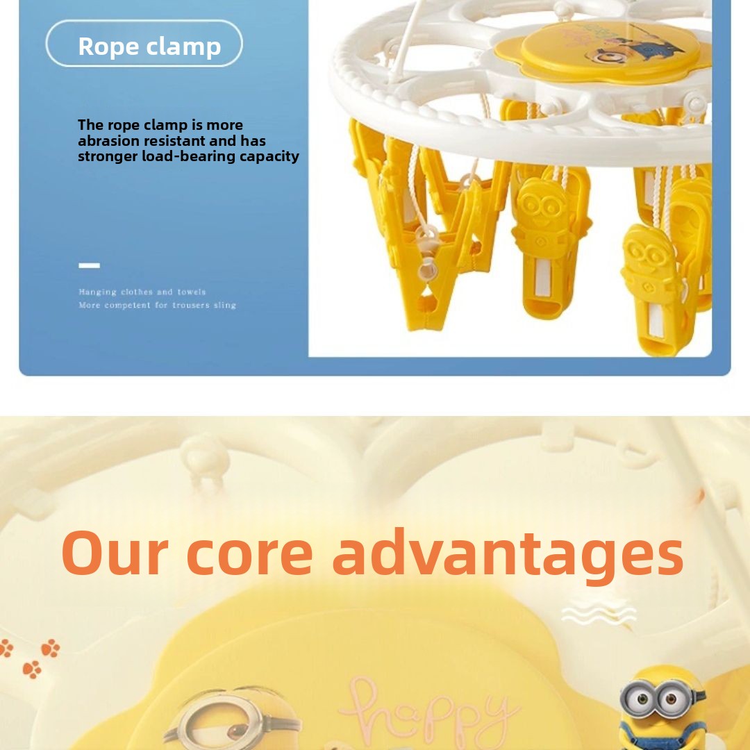 Minions cartoon cute round clo - Anime Merchandise Clothes avis et prix