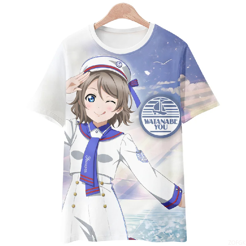 New hot selling summer 3D anim - Anime Merchandise Clothes avis et prix