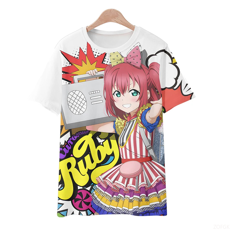 New hot selling summer 3D anim - Anime Merchandise Clothes avis et prix